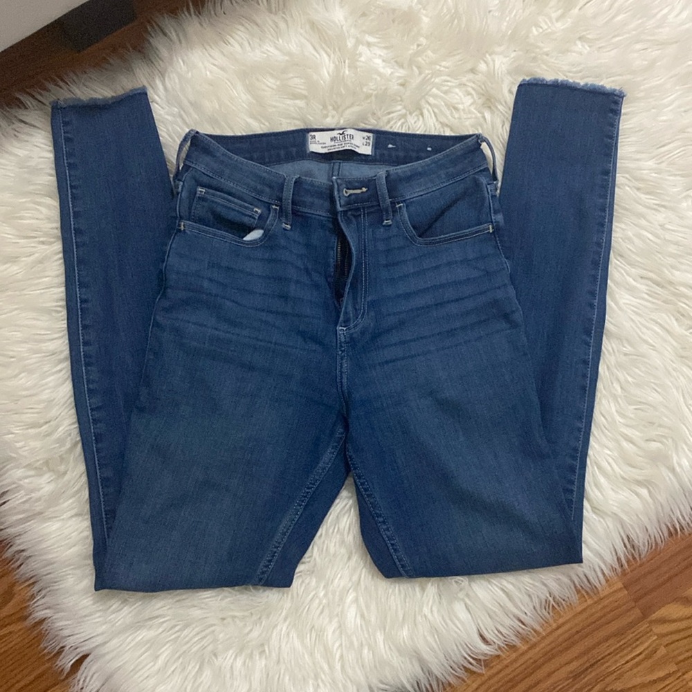 Hollister curve high rise super skinny jeans